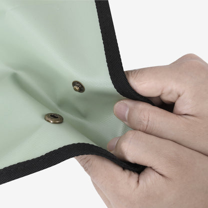 Foldable Indoor and Outdoor Repotting Gardening Mat, Waterproof, Green, Durable Oxford Fabric